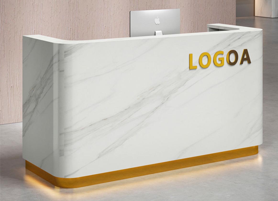 salon reception desk