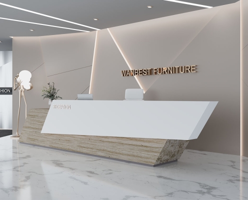 office reception desk large