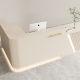 L shape salon reception desk